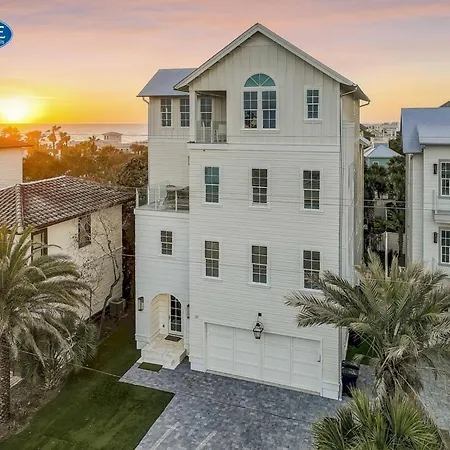 Gulf Views & Private Pool Close To Seaside - 7Br 7,5Bth Home